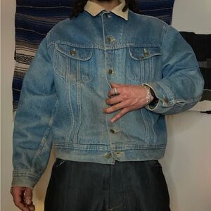 Lee Storm Rider Gray and Yellow Jacket